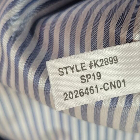 J Crew Schoolboy Jacket Blazer Navy Two Button Notch Lapel Classic K2899 - Picture 6 of 6